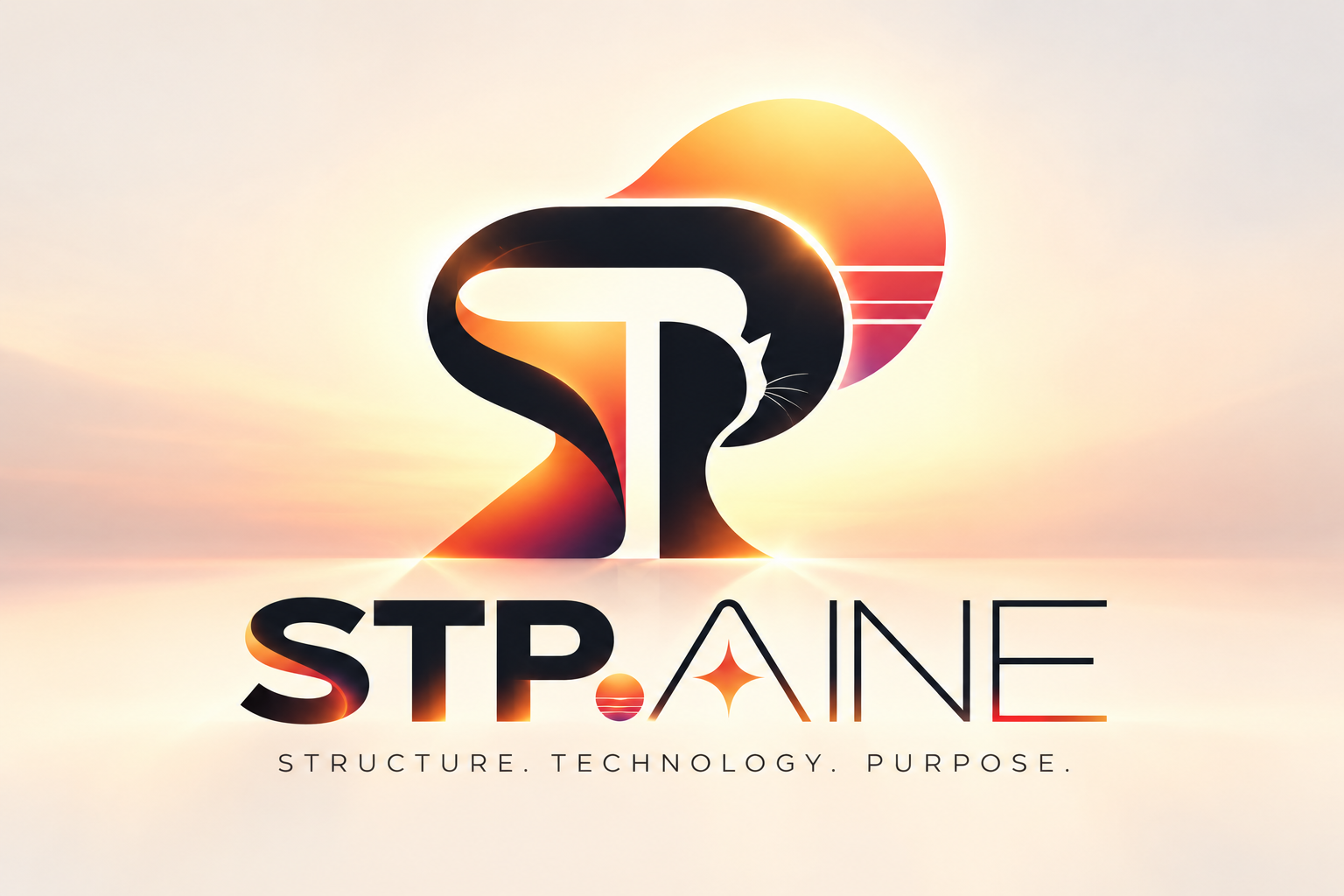 STP.AINE — Structure. Technology. Purpose. official brand artwork